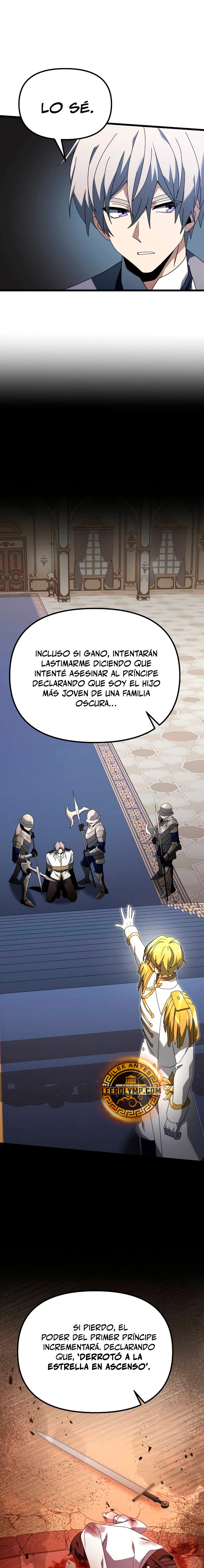 El prodigioso caballero  oscuro con tiempo Limitado Capítulo 68 - Página 12 en español