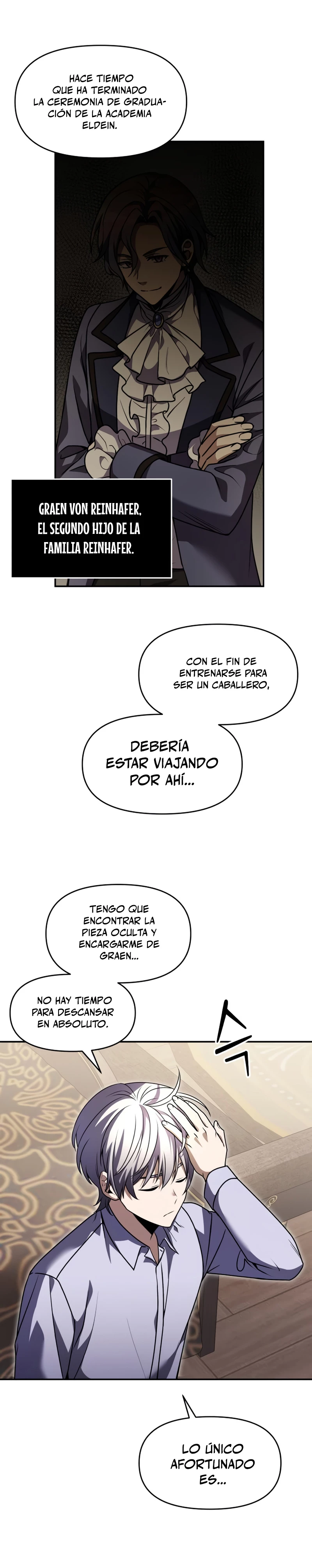 El prodigioso caballero  oscuro con tiempo Limitado Capítulo 8 - Página 52 en español