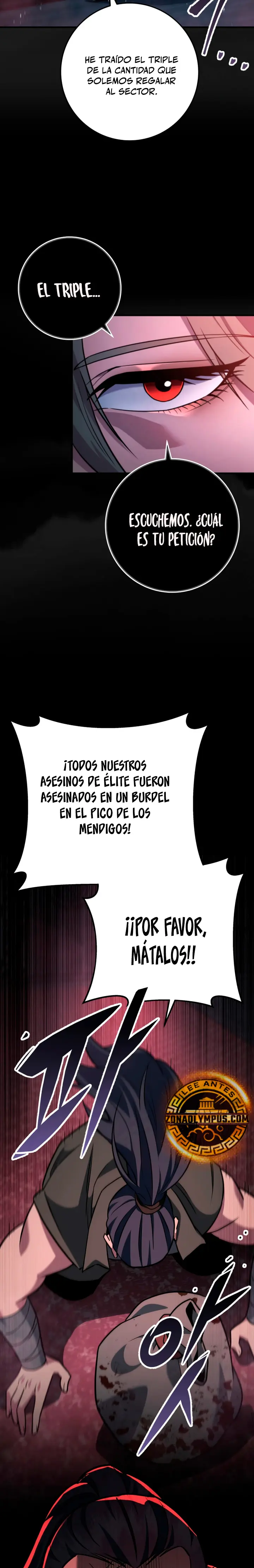 Espada de la inquisición celestial Capítulo 110 - Página 30 en español