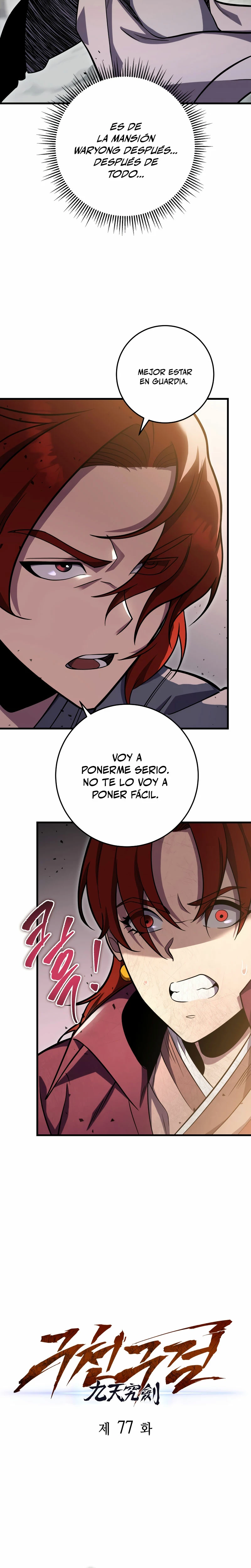 Espada de la inquisición celestial Capítulo 77 - Página 9 en español