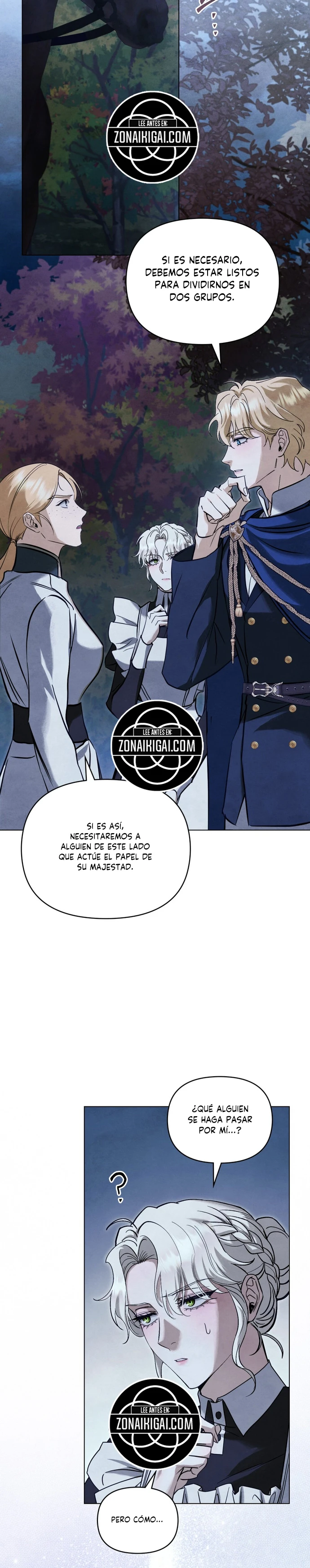 La Noche Con Su Majestad Capítulo 57 - Página 3 en español