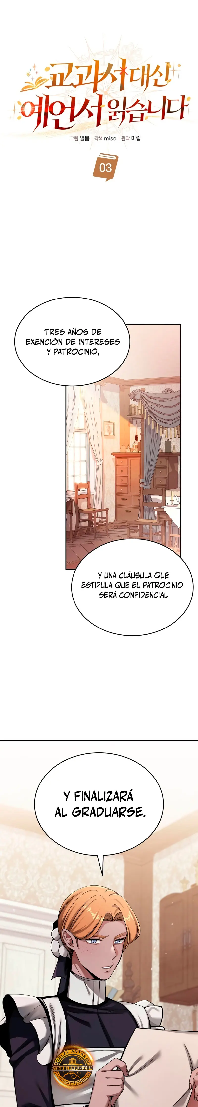 ¿¡Un codicioso convertido en profeta!? Capítulo 3 - Página 21 en español