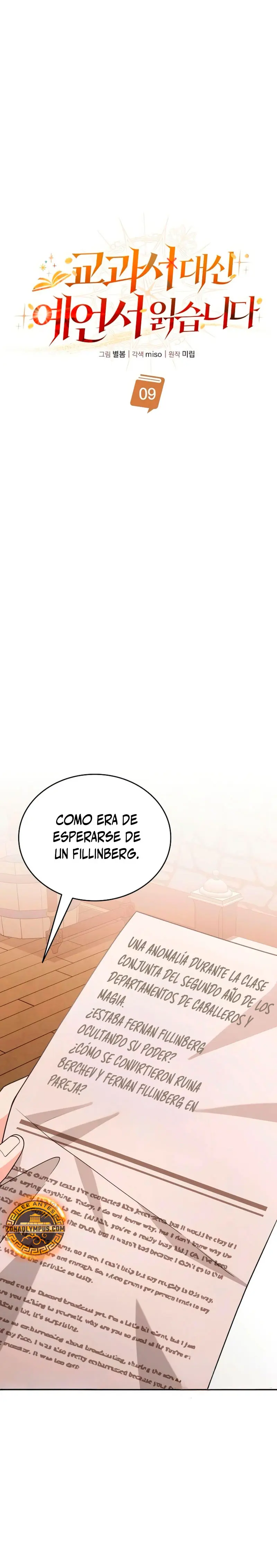 ¿¡Un codicioso convertido en profeta!? Capítulo 9 - Página 14 en español