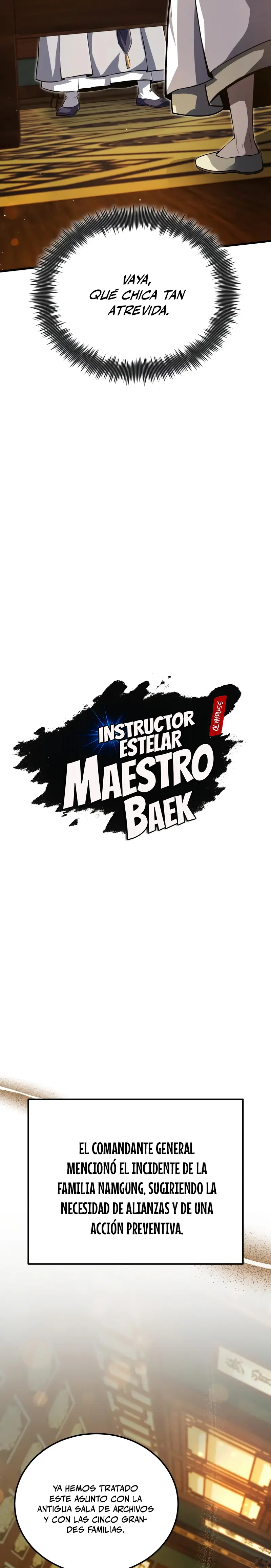 Instructor Estelar Maestro Baek Capítulo 139 - Página 13 en español