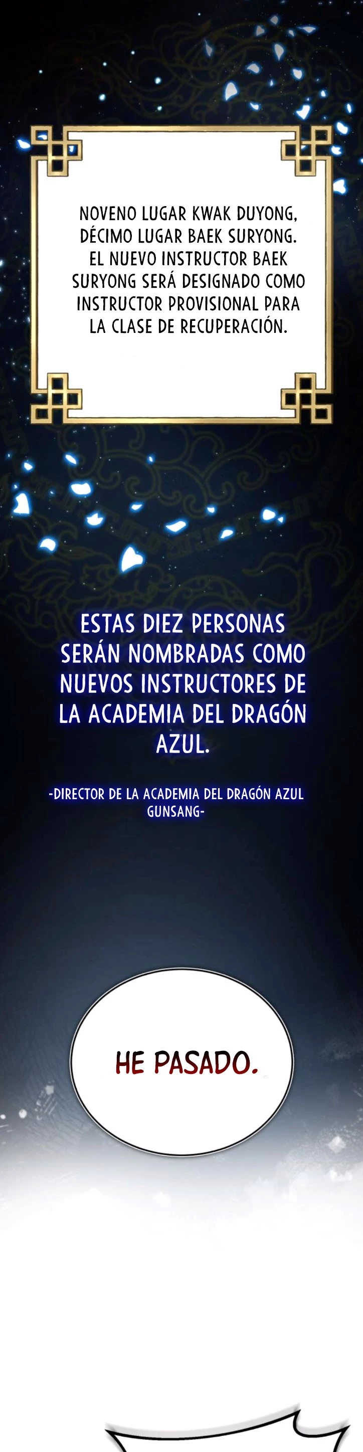 Instructor Estelar Maestro Baek Capítulo 29 - Página 47 en español