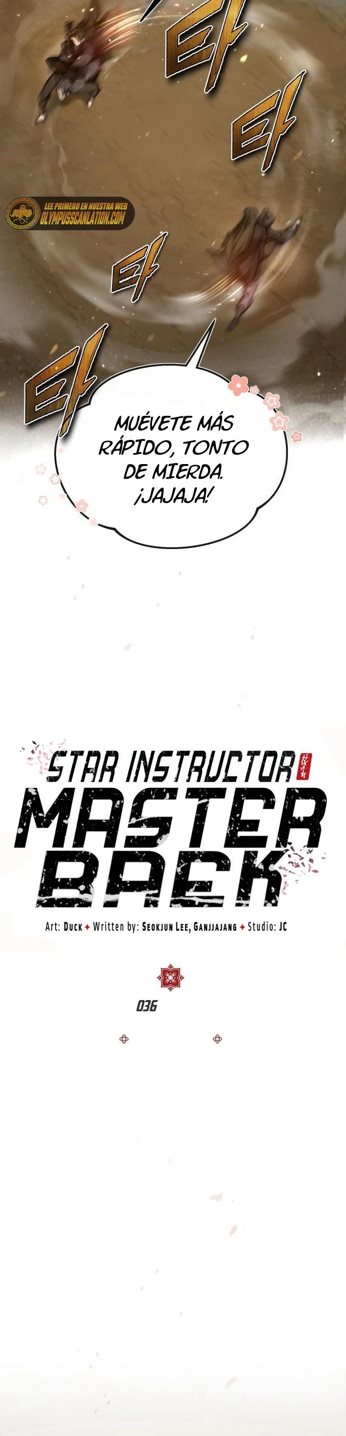 Instructor Estelar Maestro Baek Capítulo 36 - Página 5 en español