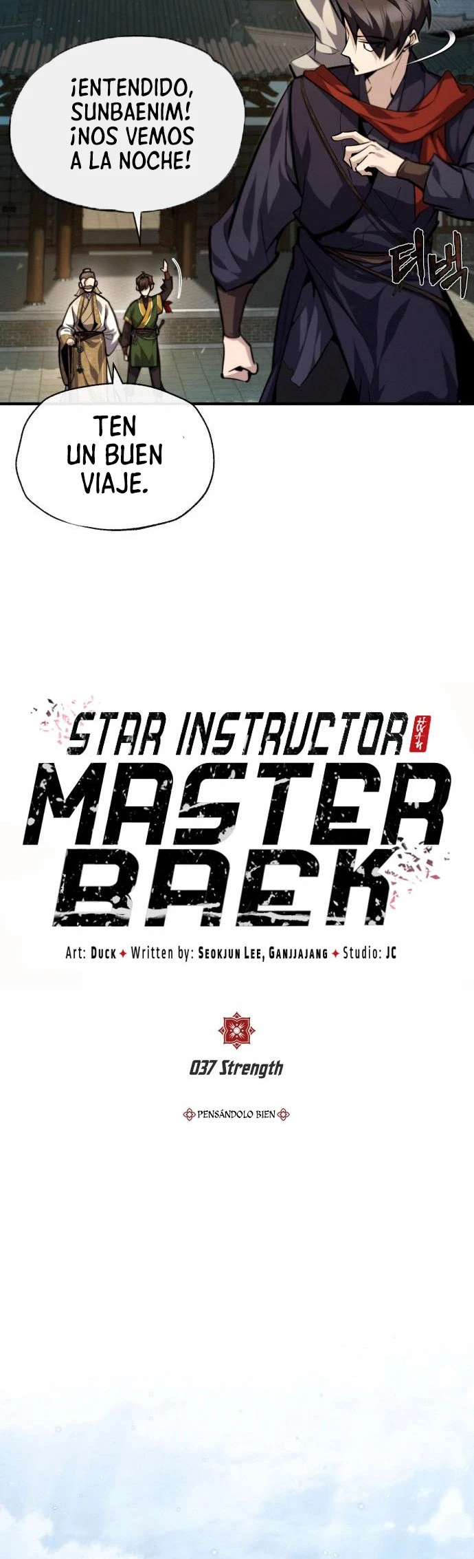 Instructor Estelar Maestro Baek Capítulo 37 - Página 6 en español