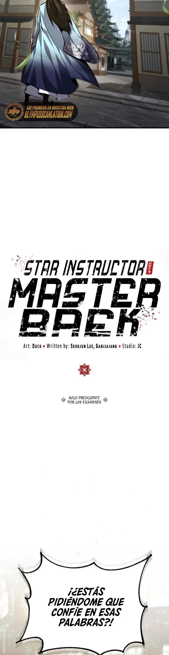 Instructor Estelar Maestro Baek Capítulo 42 - Página 27 en español