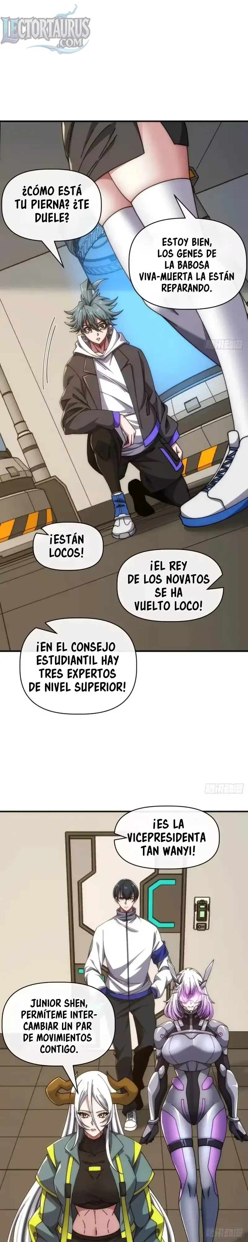 Evolución insana de cero Capítulo 86 - Página 7 en español