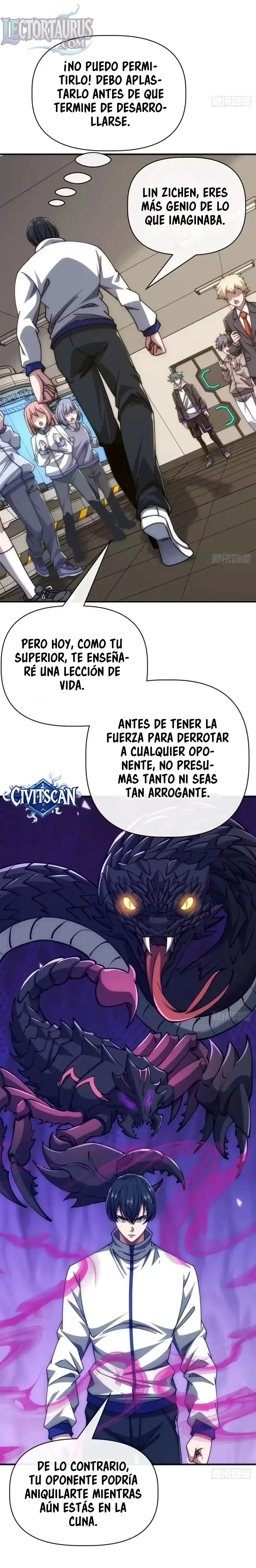 Evolución insana de cero Capítulo 87 - Página 5 en español