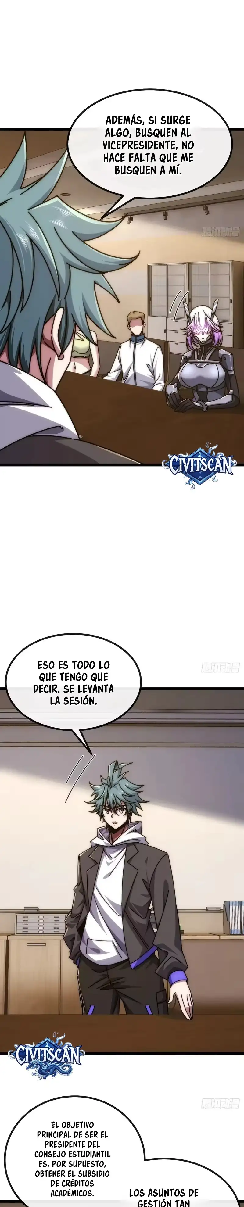 Evolución insana de cero Capítulo 89 - Página 7 en español