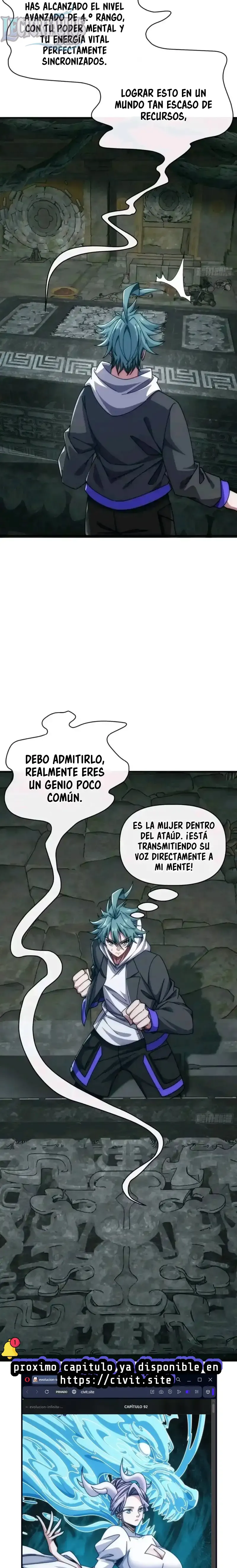 Evolución insana de cero Capítulo 91 - Página 17 en español