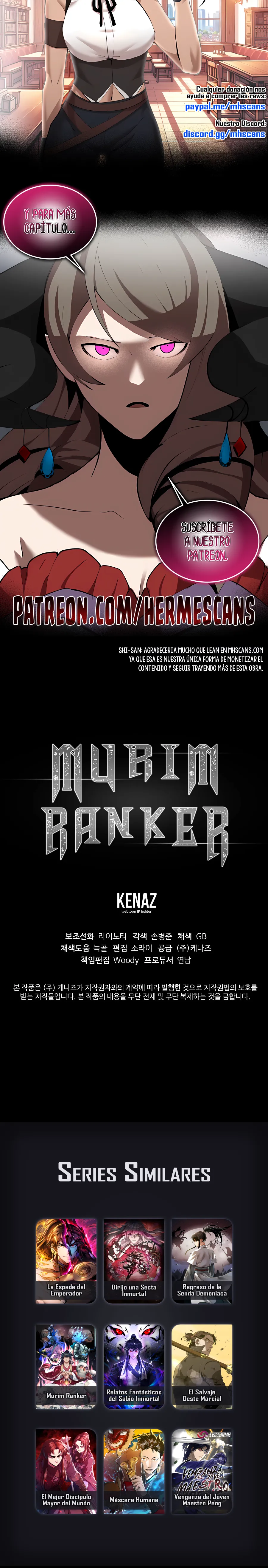 Murim Ranker Capítulo 184 - Página 29 en español