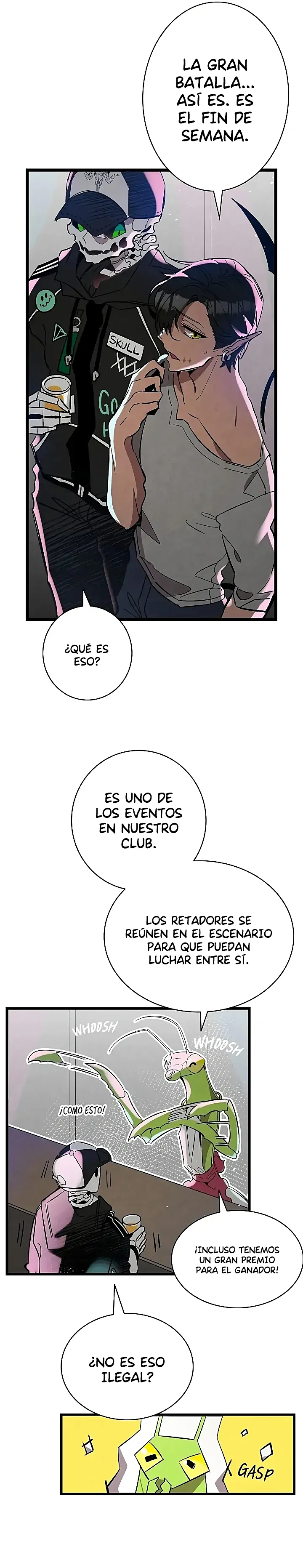Padre Esqueleto Capítulo 101 - Página 8 en español