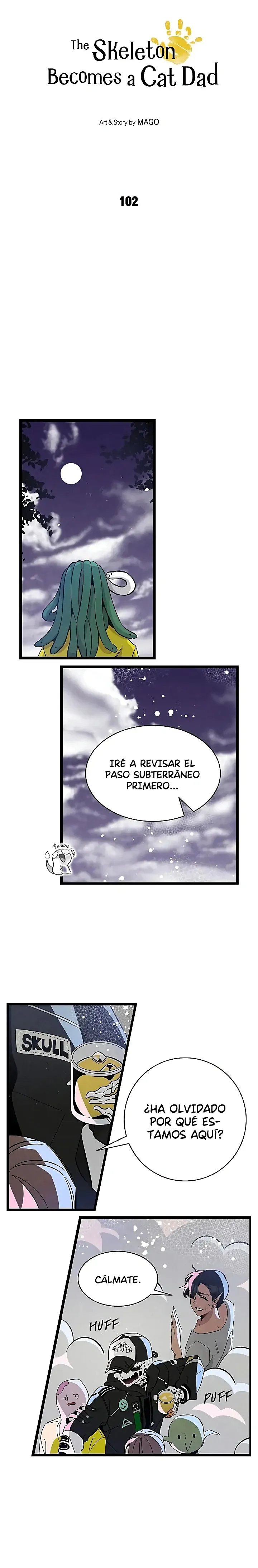Padre Esqueleto Capítulo 102 - Página 3 en español