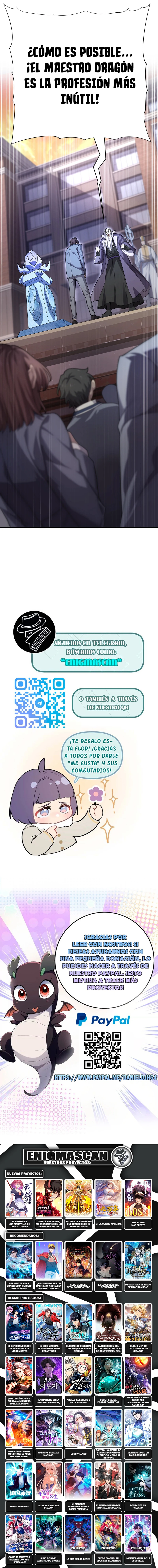 Maestro Dragón: ¡¿ La Profesión más «Inútil»?! Capítulo 1 - Página 12 en español