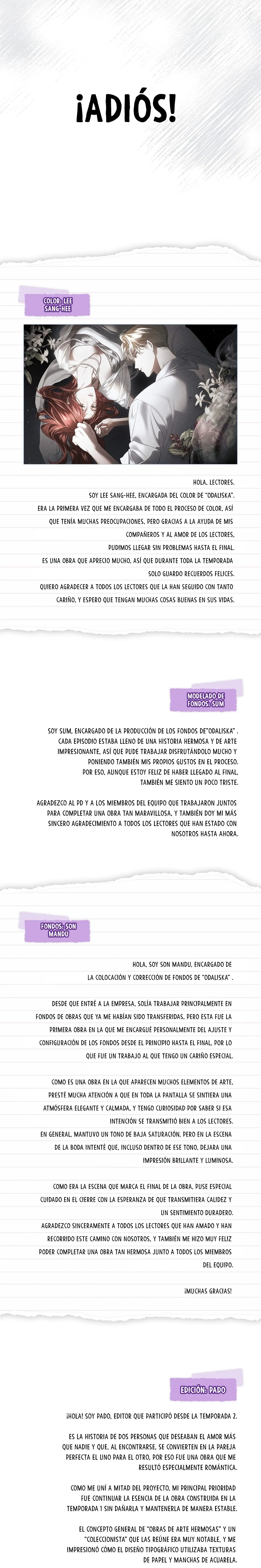 Odaliska Capítulo 68.1 - Página 6 en español
