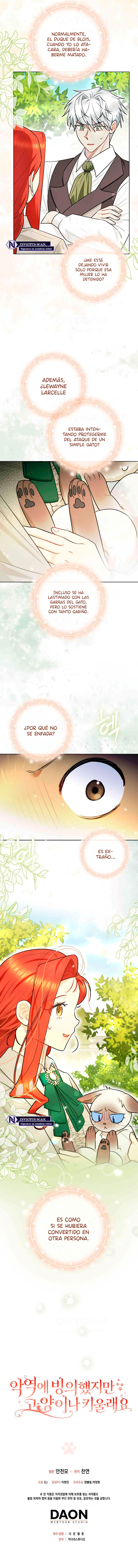 ¿Si Reencarné Como Villana Por Qué Me Convertí En Una Mayordomo De Gatos? Capítulo 31 - Página 14 en español