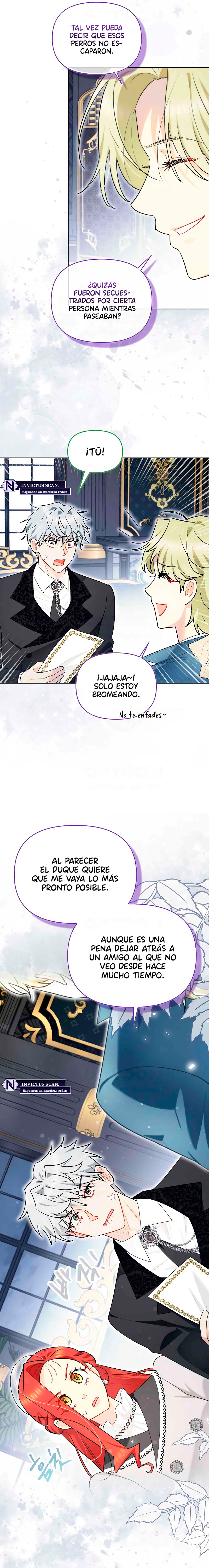 ¿Si Reencarné Como Villana Por Qué Me Convertí En Una Mayordomo De Gatos? Capítulo 34 - Página 3 en español