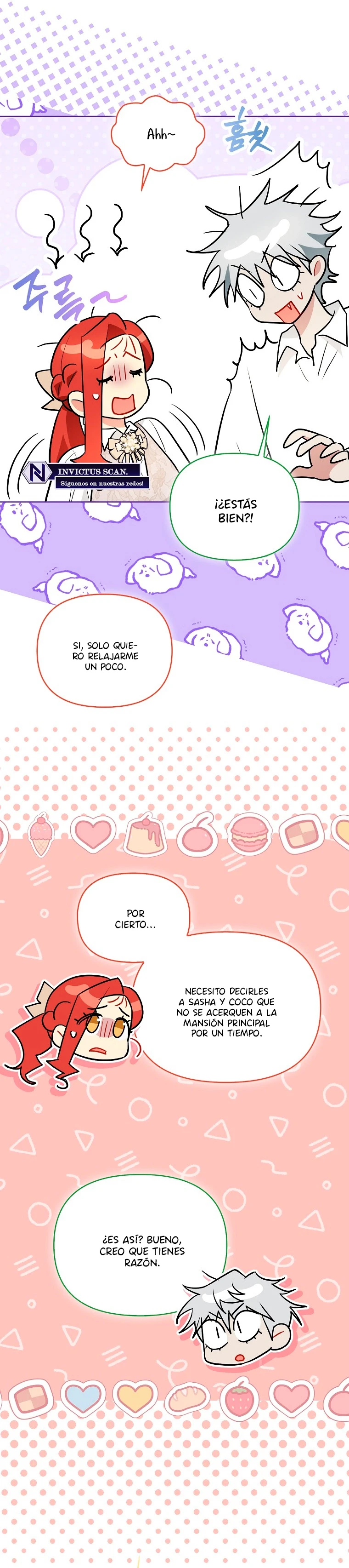 ¿Si Reencarné Como Villana Por Qué Me Convertí En Una Mayordomo De Gatos? Capítulo 41 - Página 5 en español