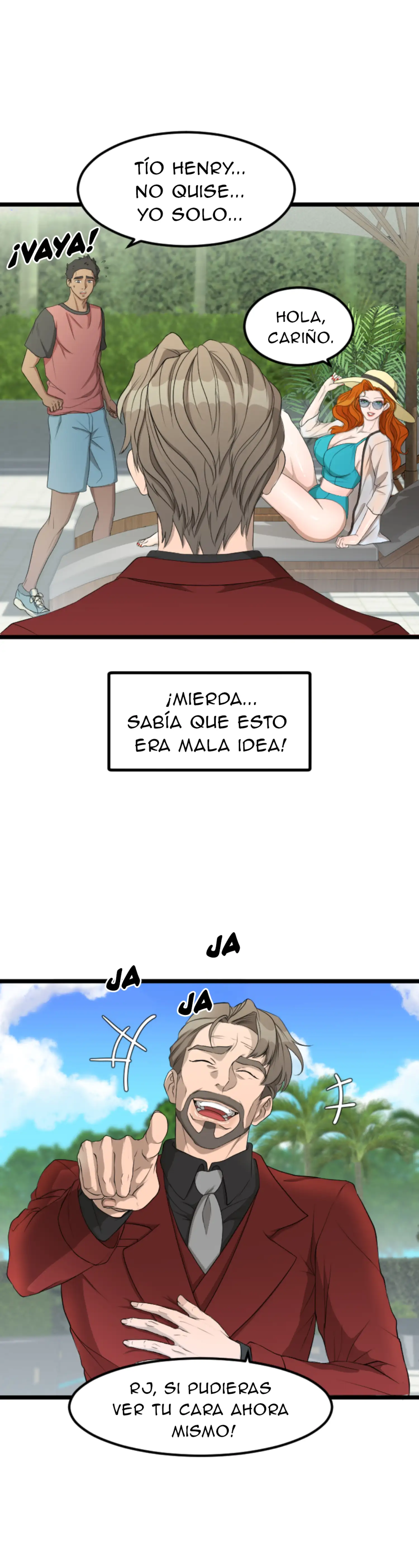 Vacaciones Húmedas (Sin censura) Capítulo 2 - Página 7 en español