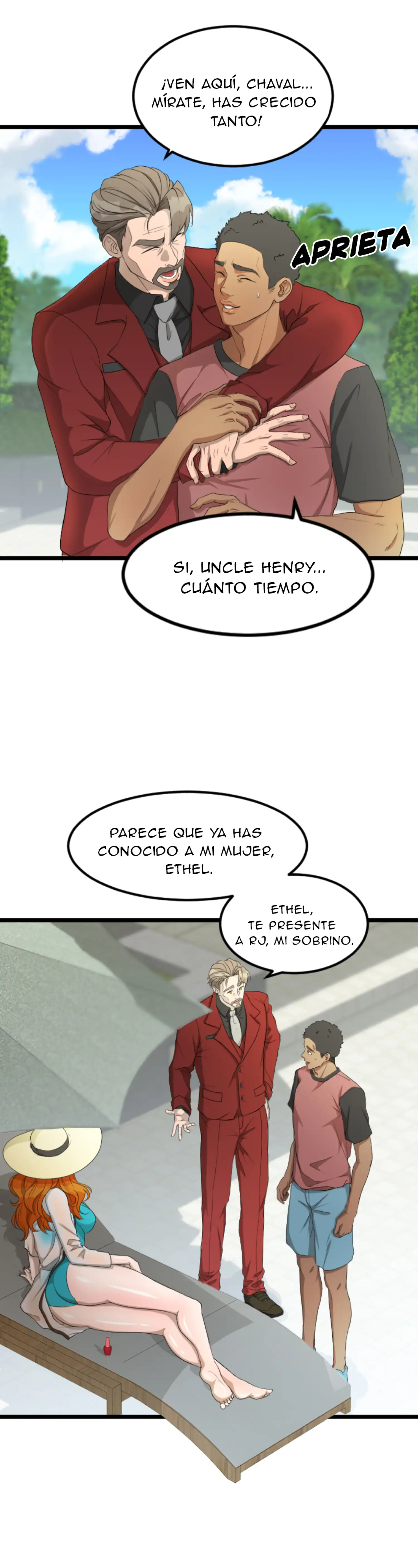 Vacaciones Húmedas (Sin censura) Capítulo 2 - Página 8 en español
