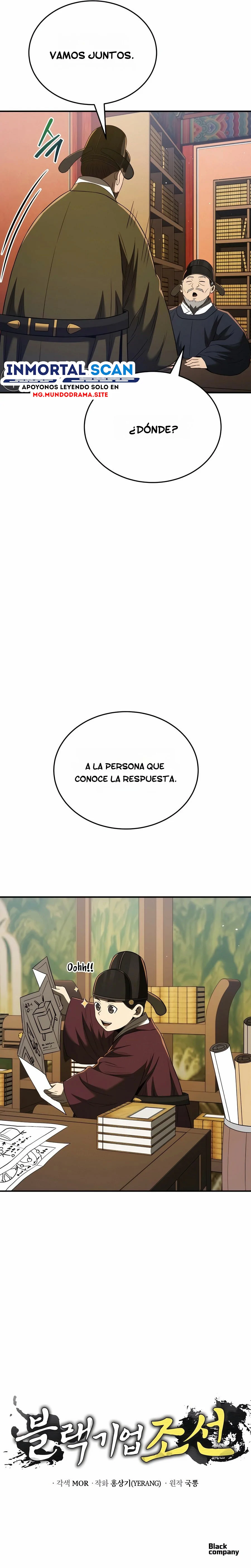 CORPORACIÓN NEGRA: JOSEON Capítulo 54 - Página 19 en español
