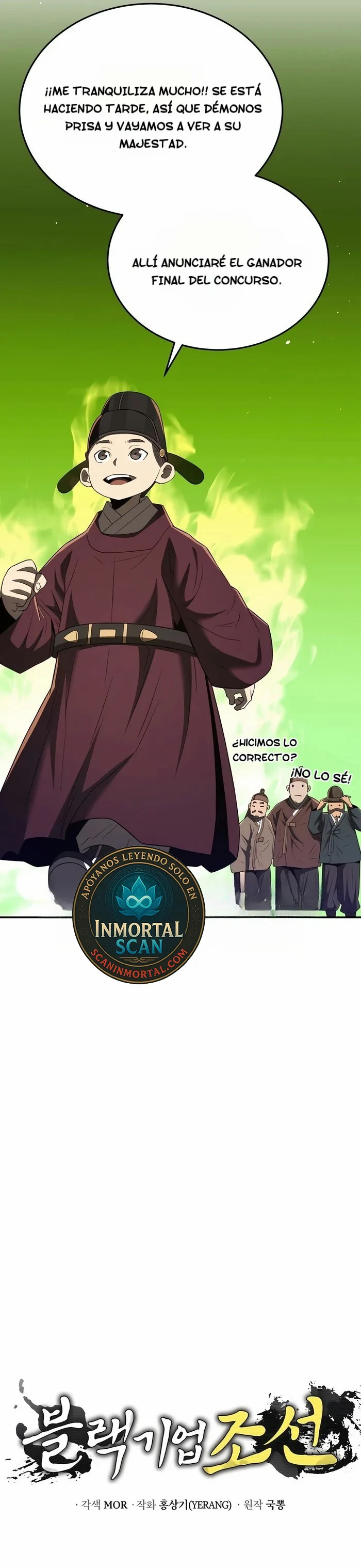 CORPORACIÓN NEGRA: JOSEON Capítulo 76 - Página 16 en español