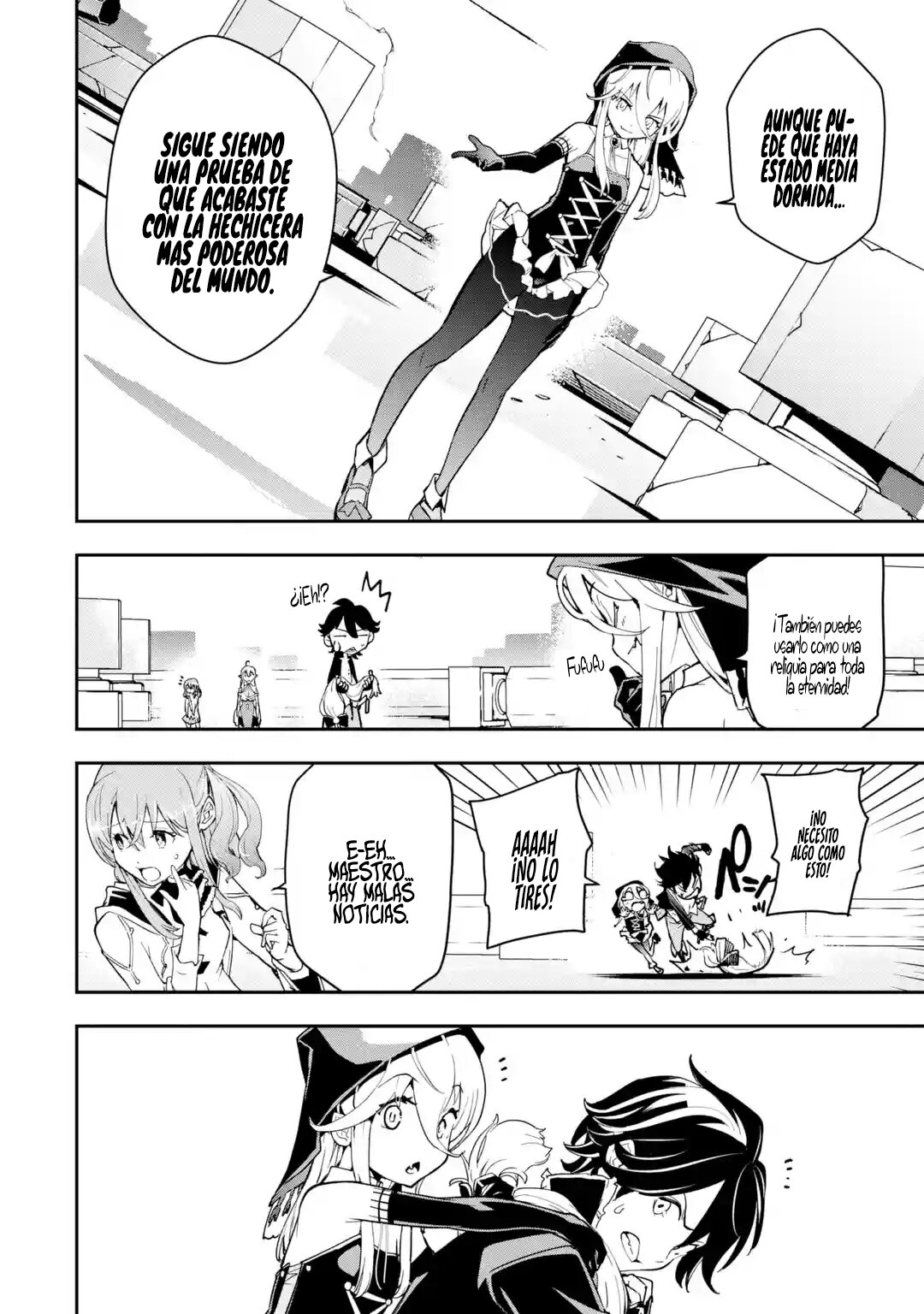 The Unsuccessful Yet Academically Unparalleled Sage ~A Cheating S-Rank Sorcerer's Post-Rebirth Adventurer Log~ Capítulo 16.2 - Página 46 en español