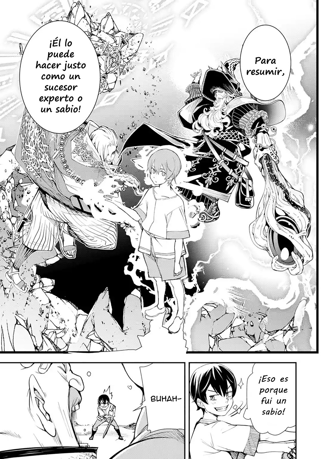 The Unsuccessful Yet Academically Unparalleled Sage ~A Cheating S-Rank Sorcerer's Post-Rebirth Adventurer Log~ Capítulo 2.5 - Página 9 en español