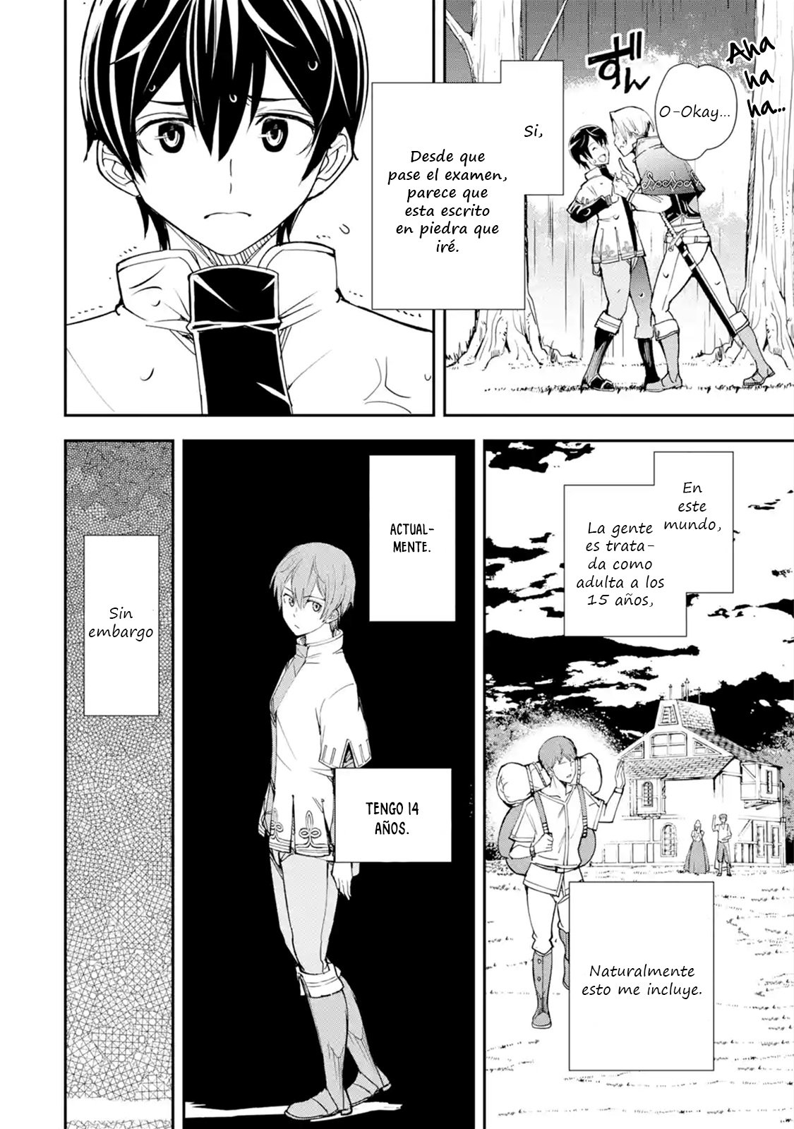The Unsuccessful Yet Academically Unparalleled Sage ~A Cheating S-Rank Sorcerer's Post-Rebirth Adventurer Log~ Capítulo 3.1 - Página 7 en español