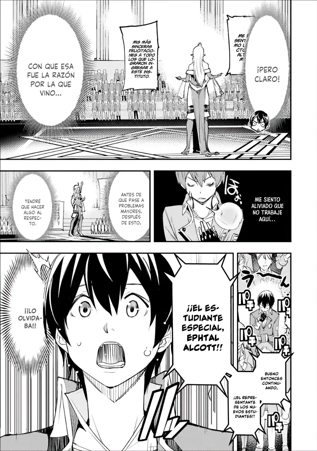 The Unsuccessful Yet Academically Unparalleled Sage ~A Cheating S-Rank Sorcerer's Post-Rebirth Adventurer Log~ Capítulo 8.1 - Página 10 en español