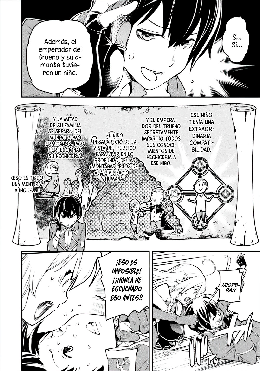 The Unsuccessful Yet Academically Unparalleled Sage ~A Cheating S-Rank Sorcerer's Post-Rebirth Adventurer Log~ Capítulo 8.2 - Página 8 en español