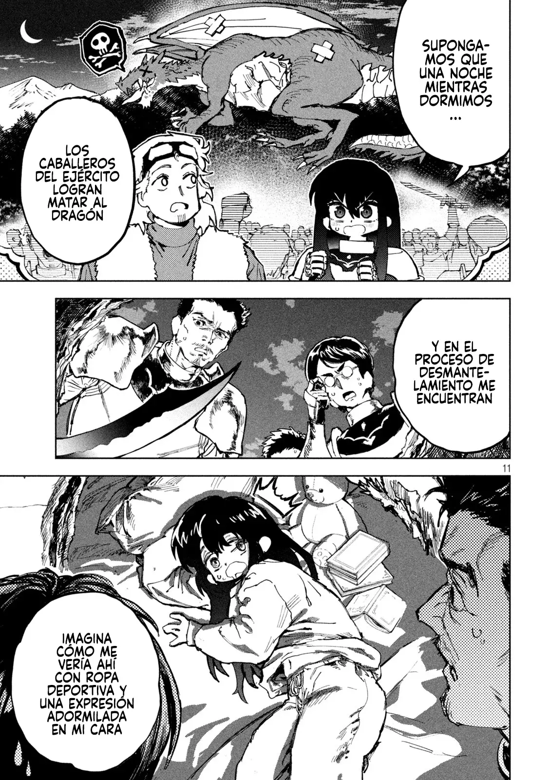 Dragon no I de Oyasumi Capítulo 4 - Página 13 en español