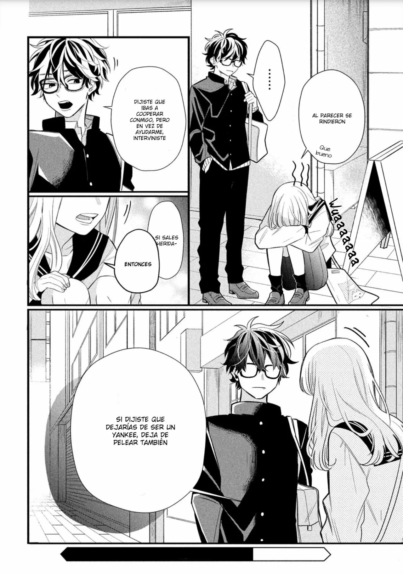 Megane, Tokidoki, Yankee-kun Capítulo 2 - Página 34 en español