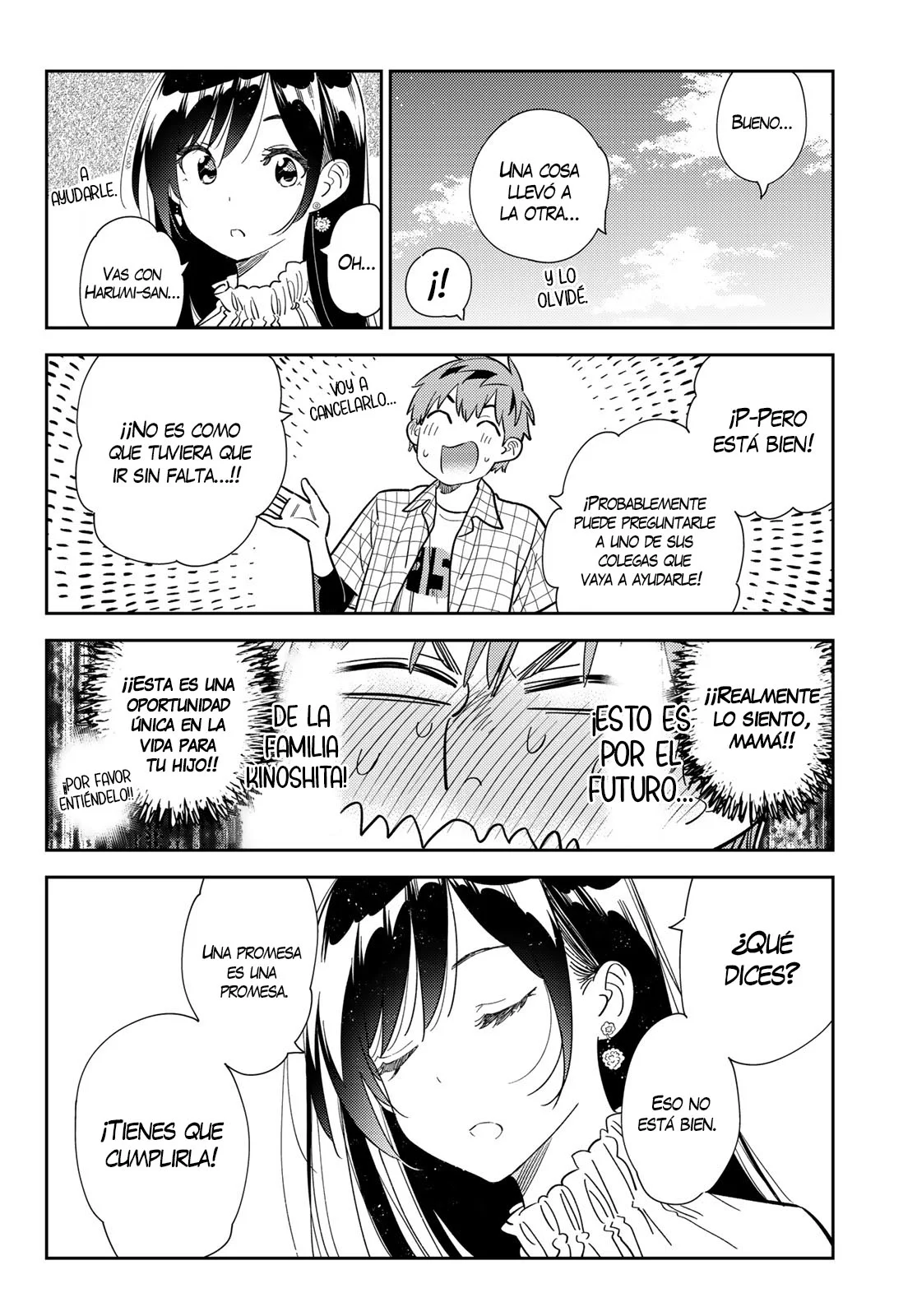 Kanojo, Okarishimasu Capítulo 291 - Página 18 en español