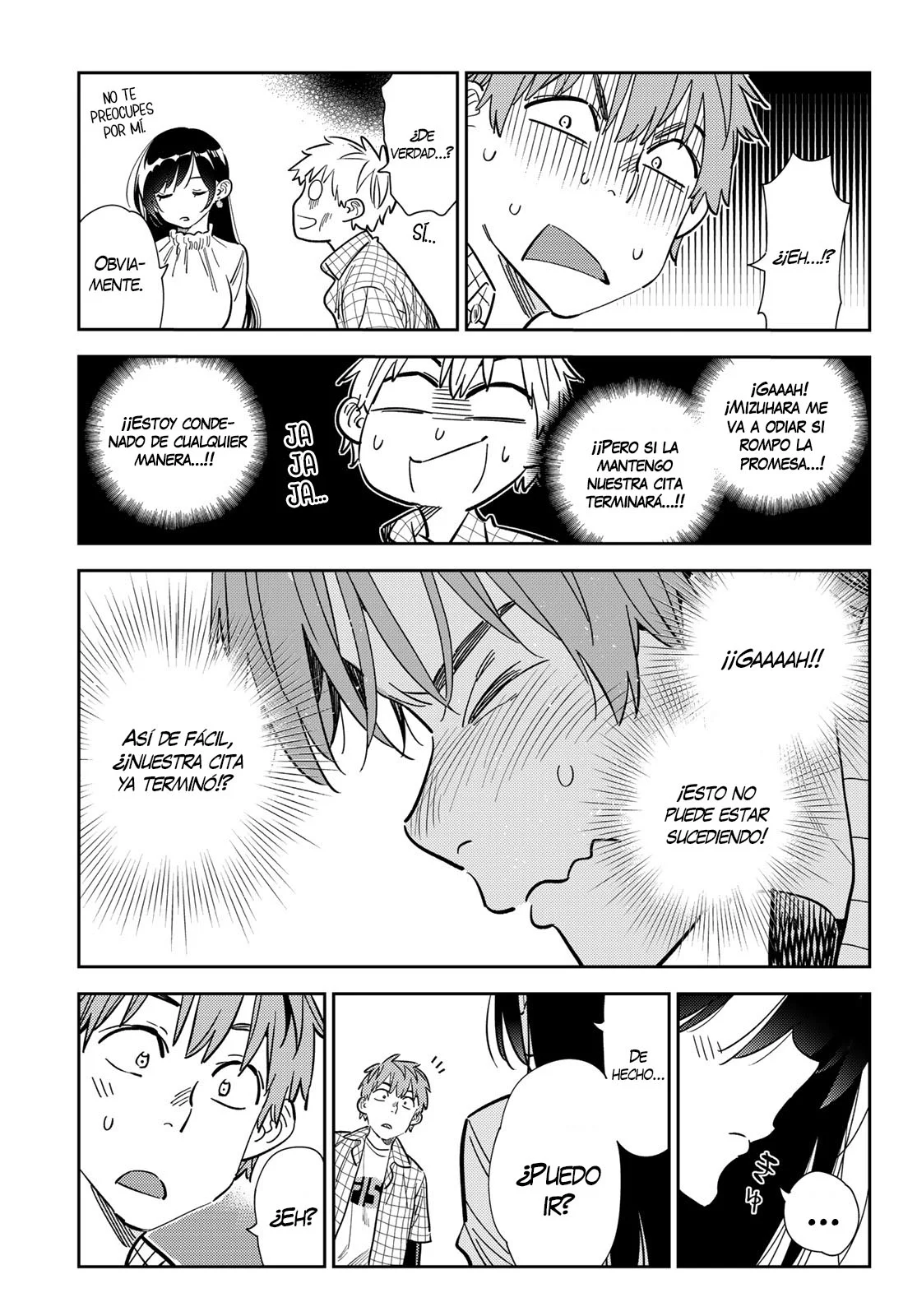 Kanojo, Okarishimasu Capítulo 291 - Página 19 en español