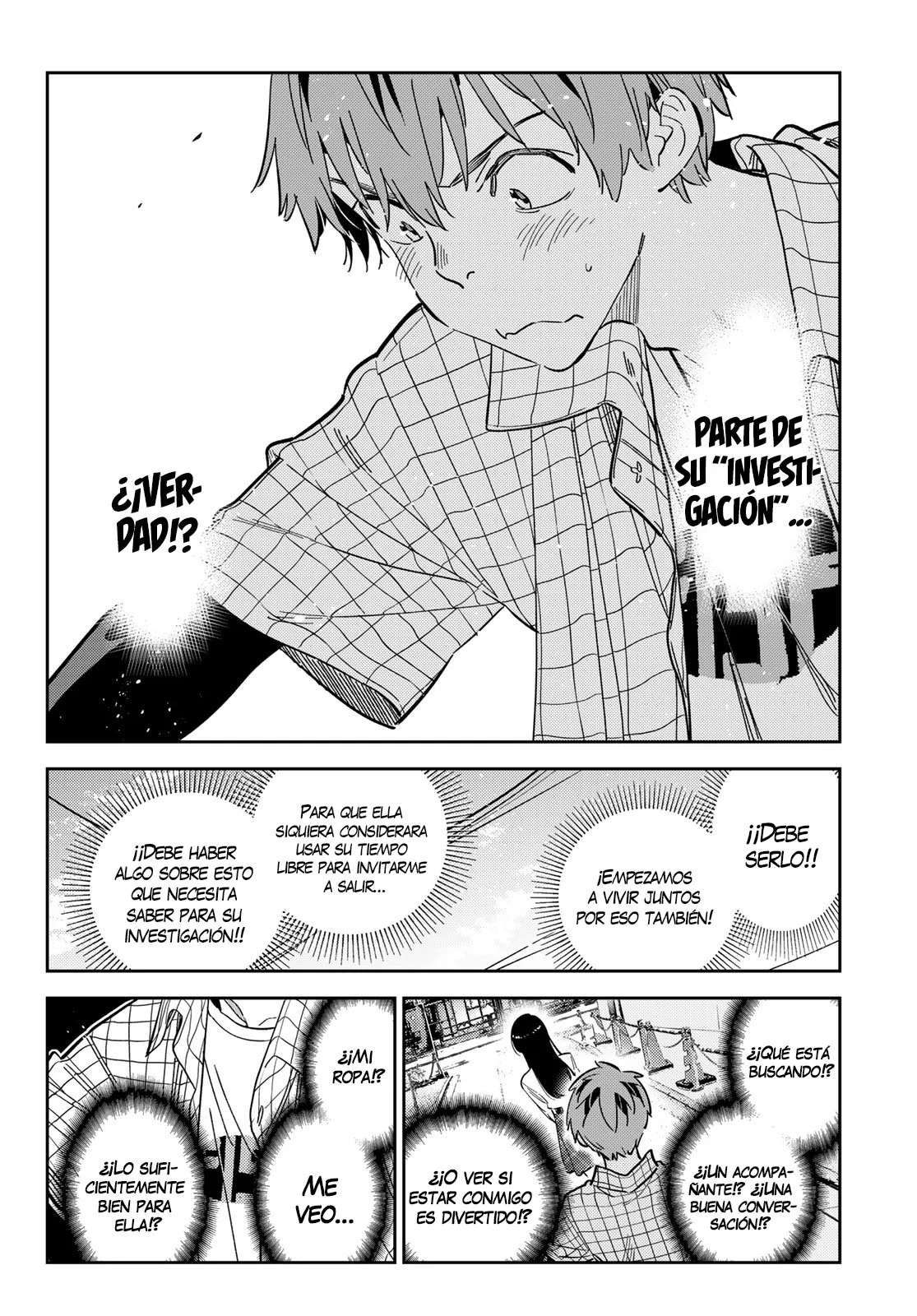 Kanojo, Okarishimasu Capítulo 291 - Página 7 en español