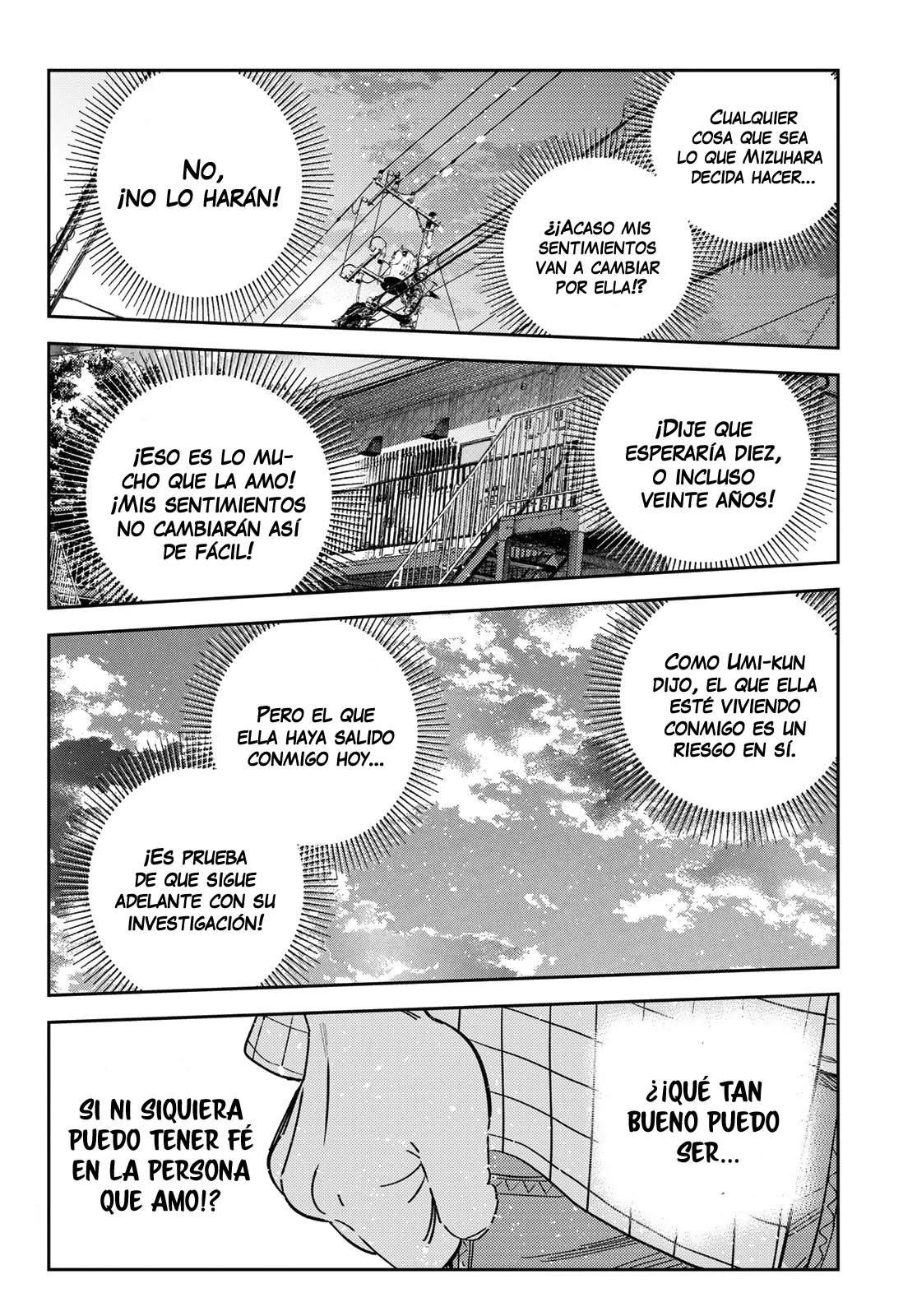 Kanojo, Okarishimasu Capítulo 296 - Página 19 en español