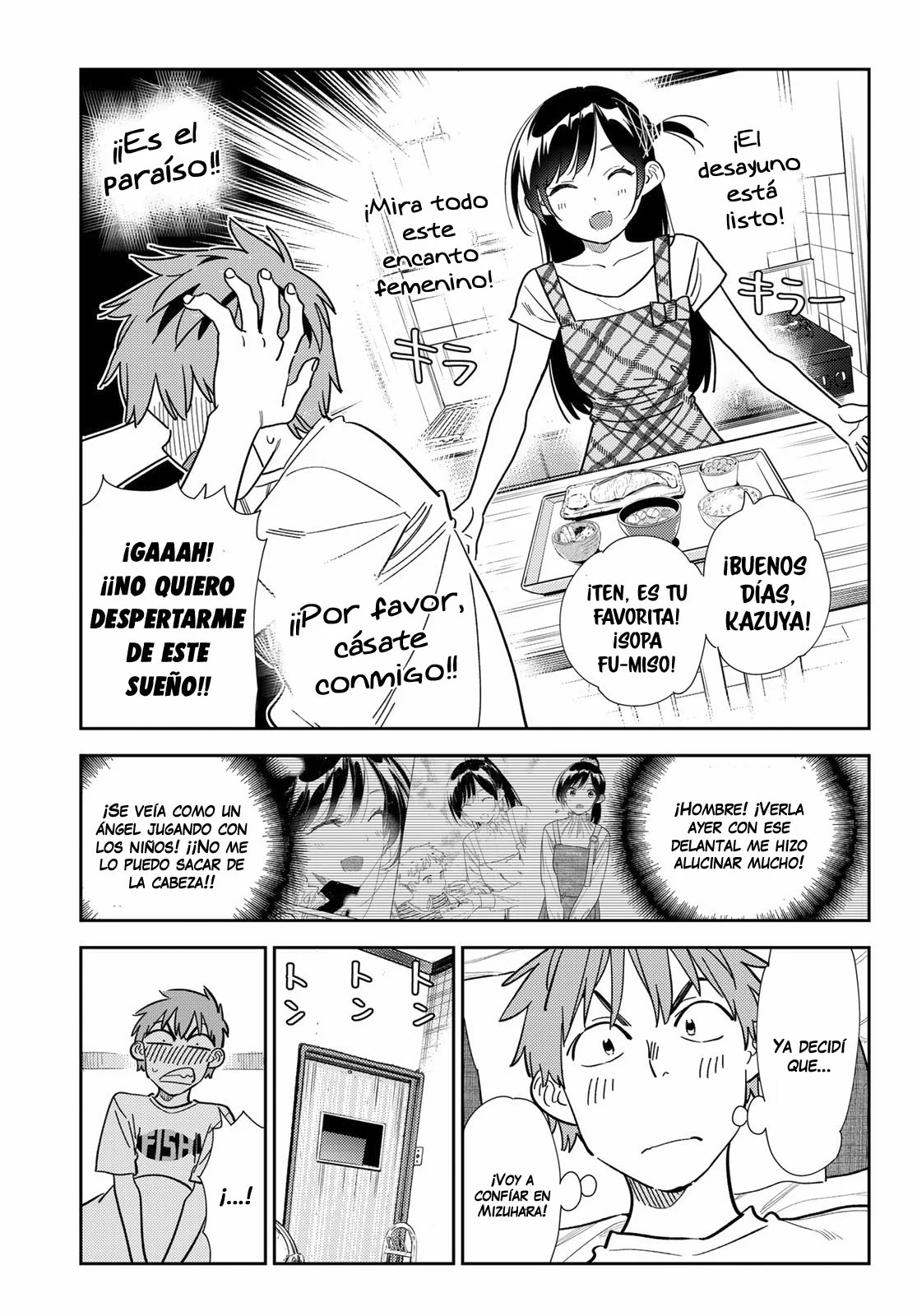 Kanojo, Okarishimasu Capítulo 297 - Página 6 en español