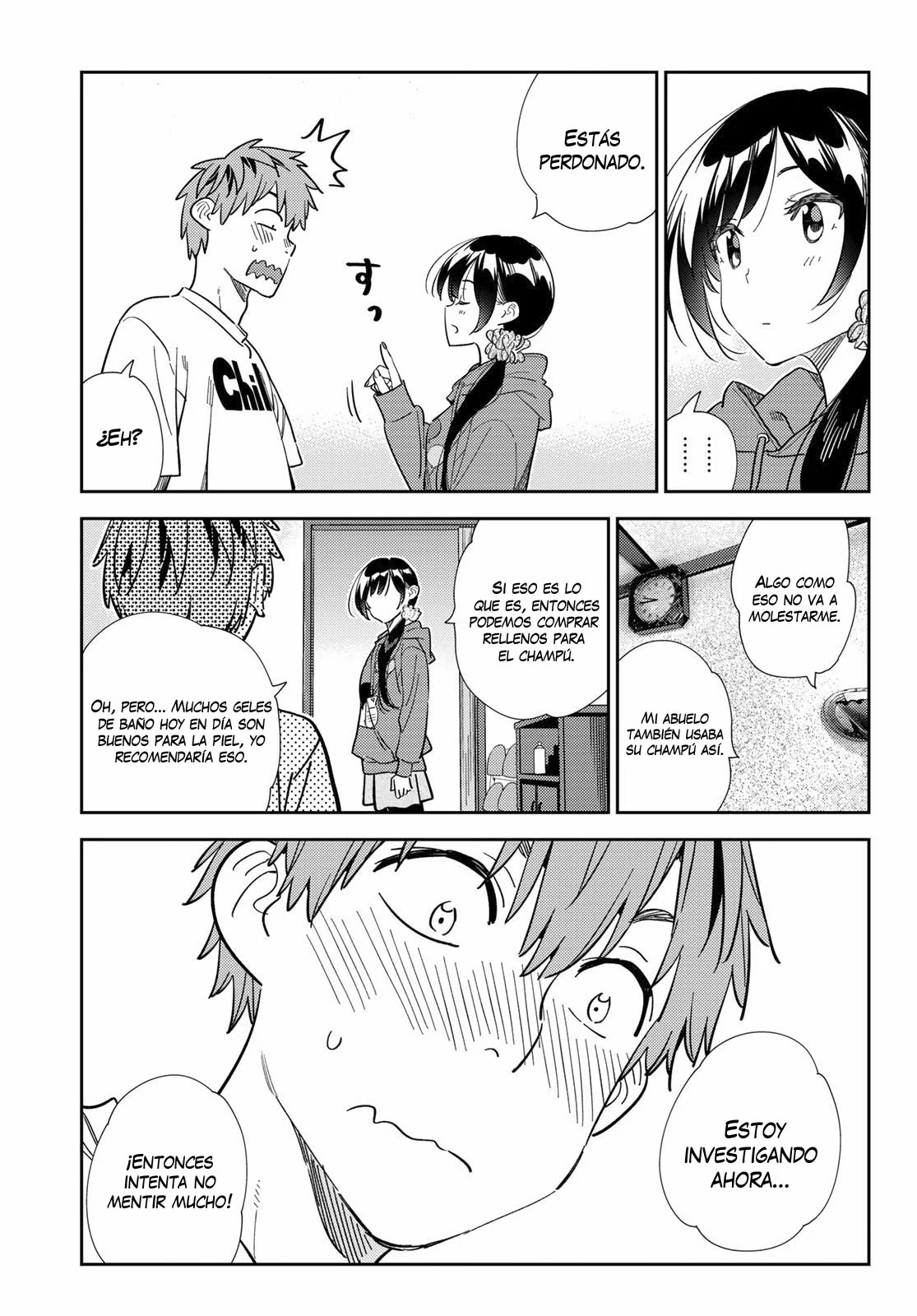 Kanojo, Okarishimasu Capítulo 298 - Página 19 en español