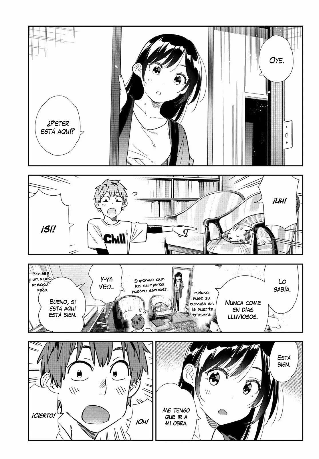 Kanojo, Okarishimasu Capítulo 298 - Página 4 en español