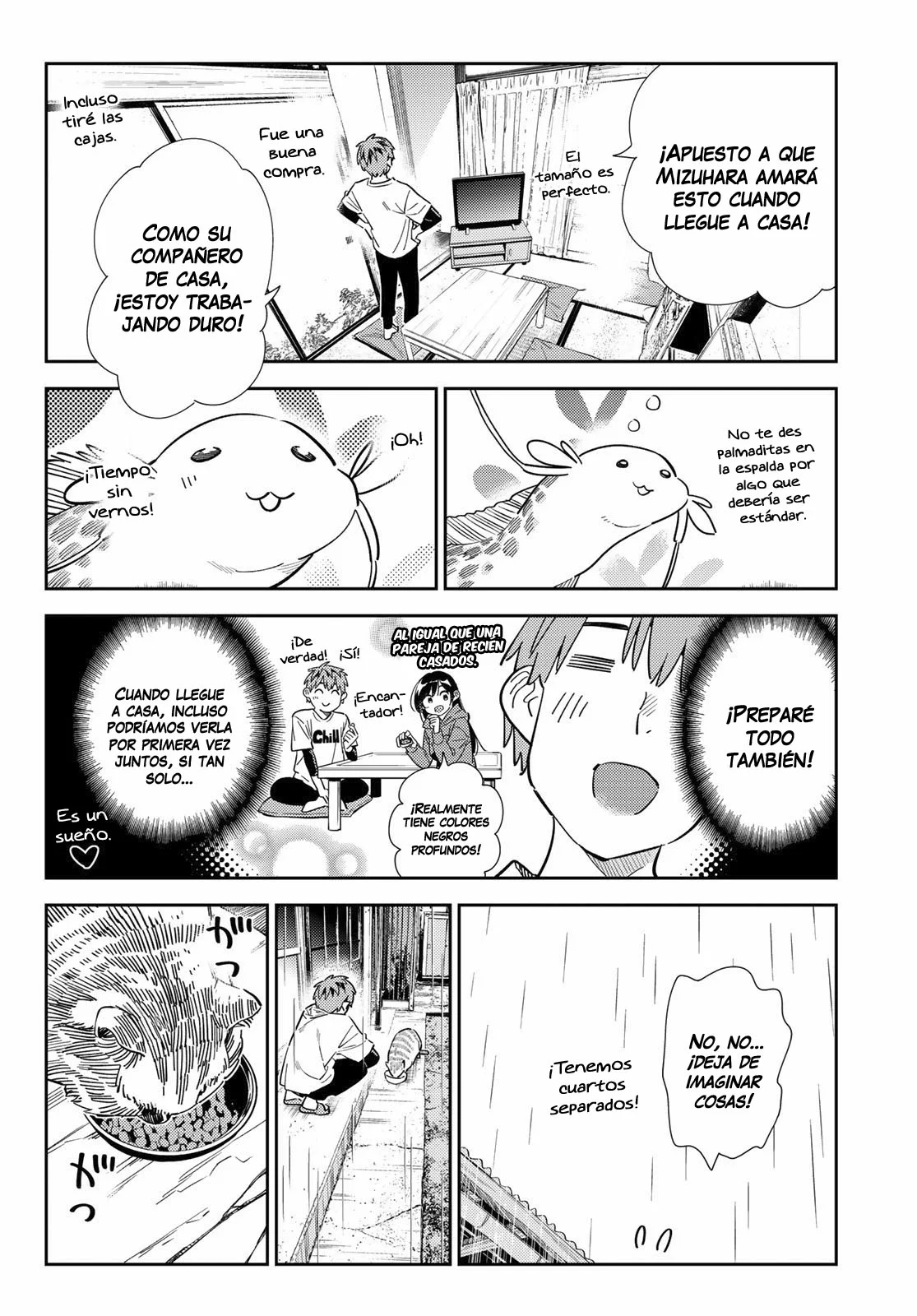 Kanojo, Okarishimasu Capítulo 298 - Página 9 en español