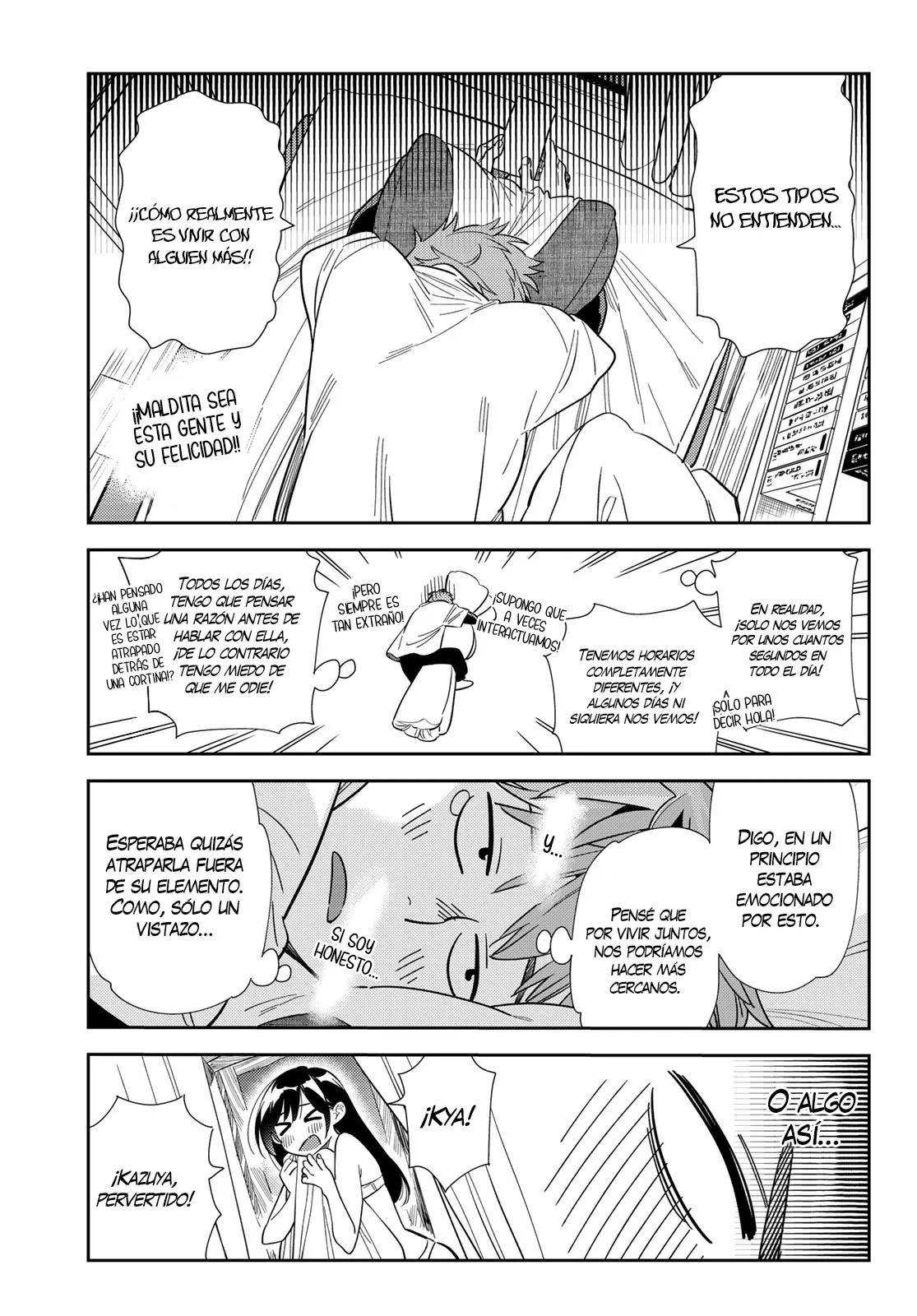 Kanojo, Okarishimasu Capítulo 299 - Página 4 en español