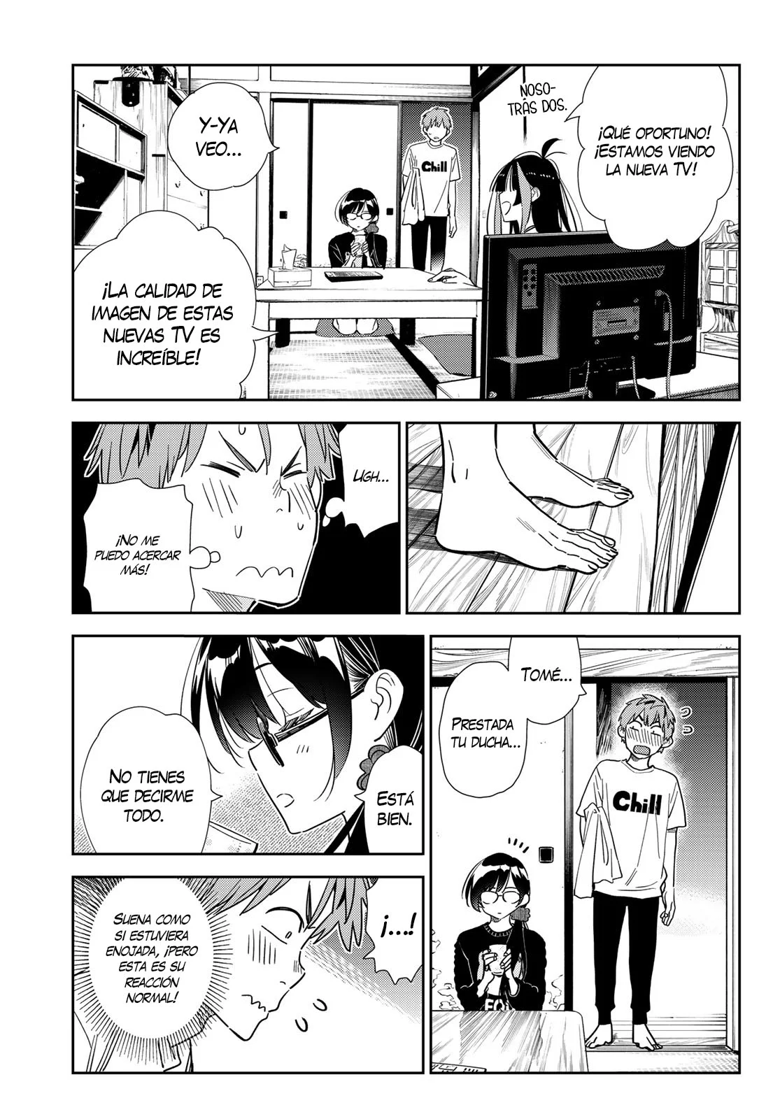 Kanojo, Okarishimasu Capítulo 300 - Página 5 en español