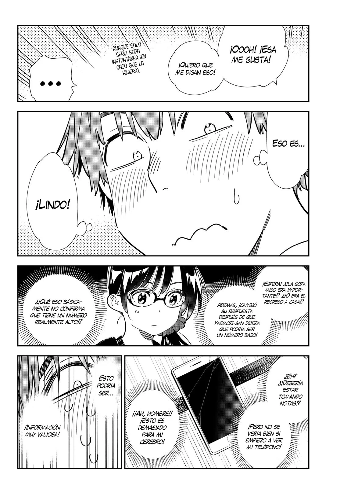 Kanojo, Okarishimasu Capítulo 301 - Página 13 en español