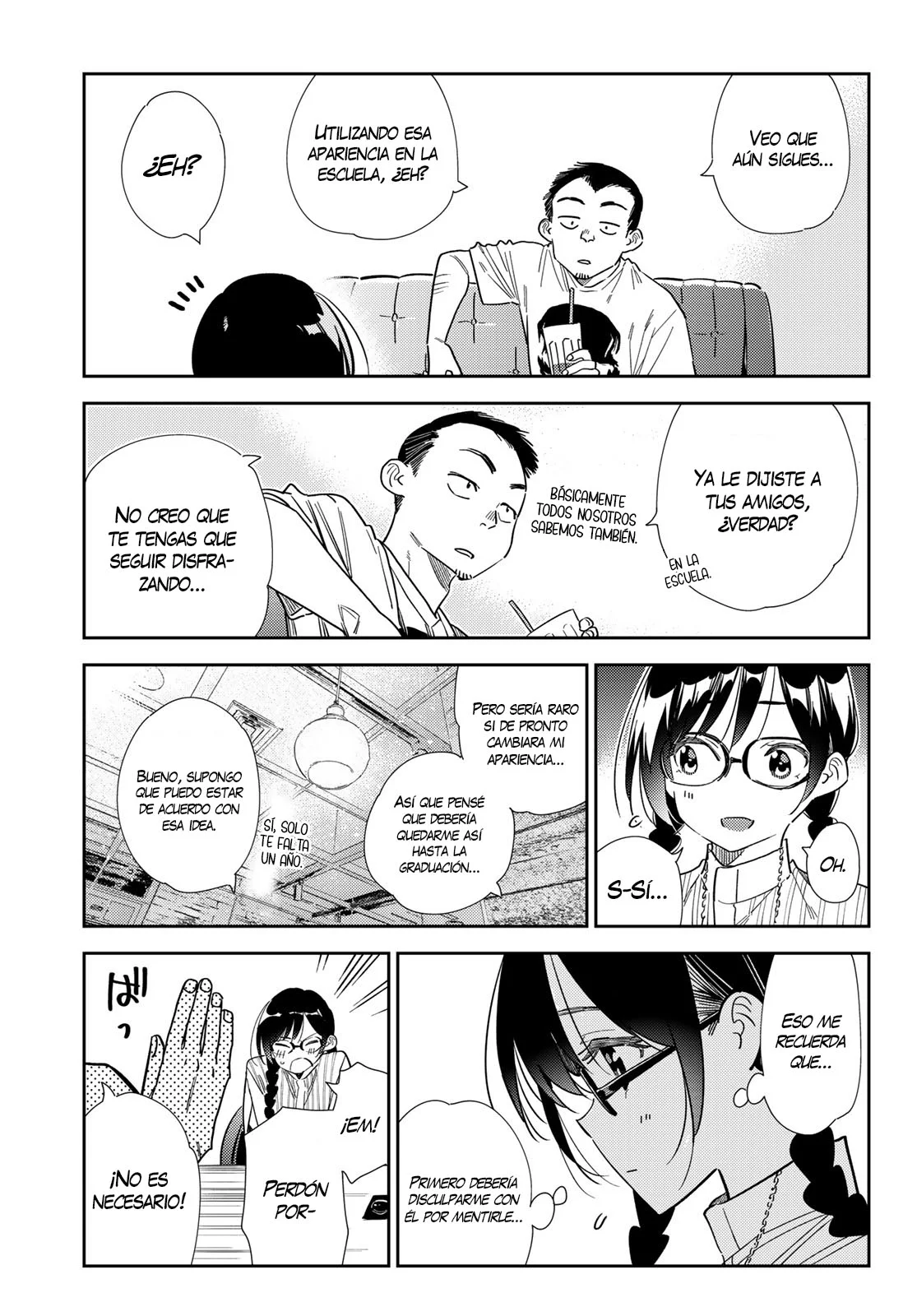 Kanojo, Okarishimasu Capítulo 303 - Página 6 en español