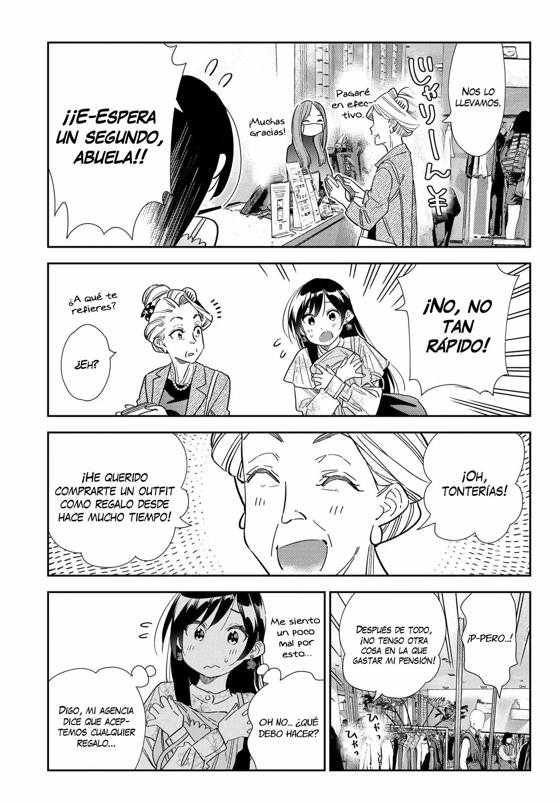 Kanojo, Okarishimasu Capítulo 308 - Página 12 en español