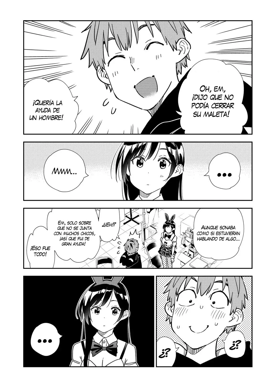 Kanojo, Okarishimasu Capítulo 312 - Página 16 en español