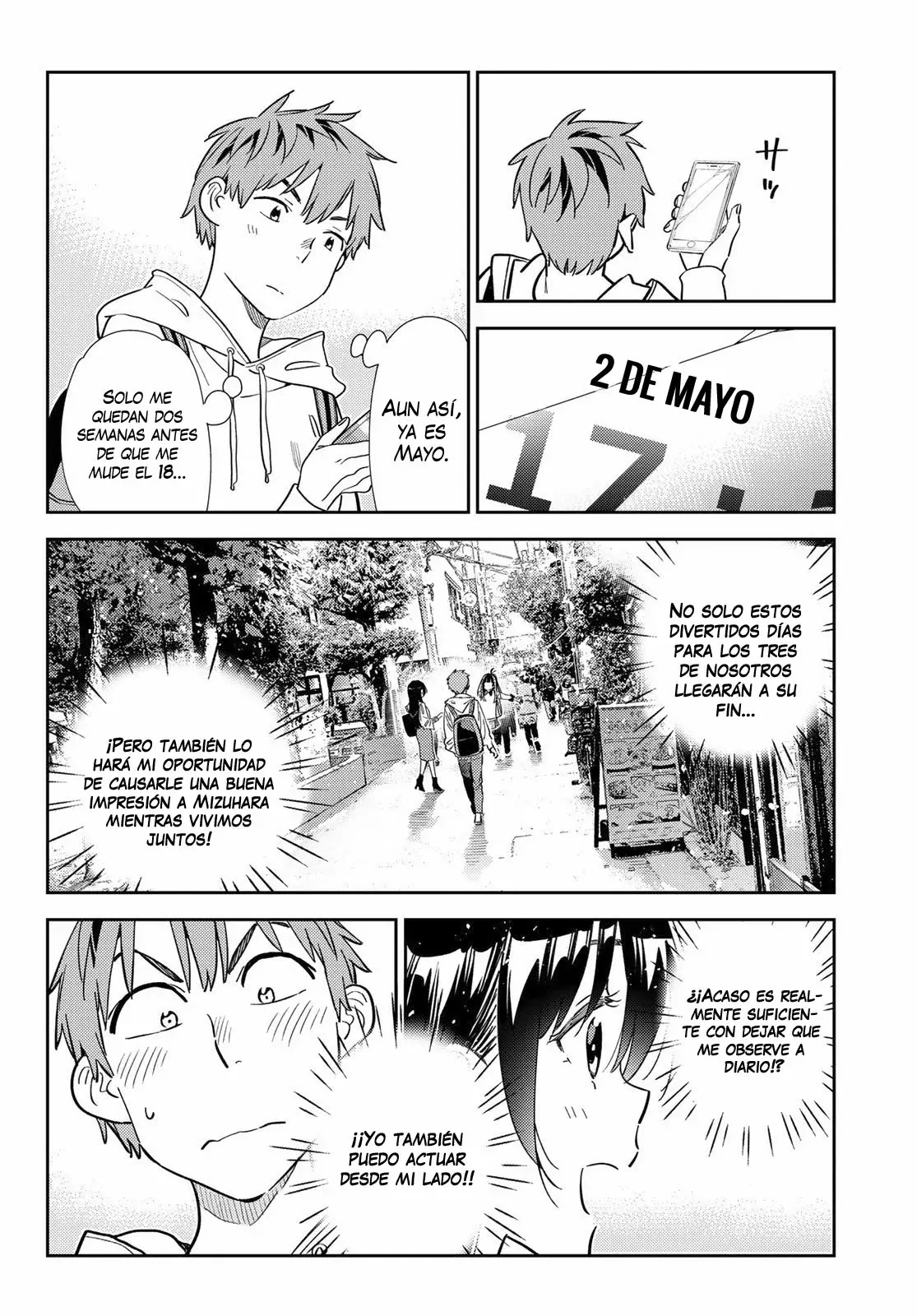 Kanojo, Okarishimasu Capítulo 313 - Página 17 en español